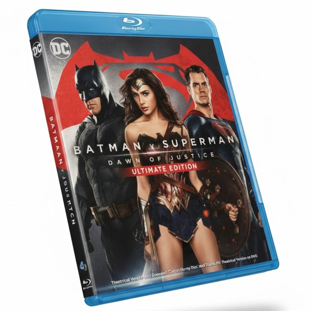 Batman v Superman: Dawn of Justice – Ultimate Edition (Blu‑ray + DVD, 2016)